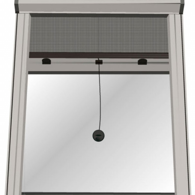 Alu rolo komarnik u beloj boji