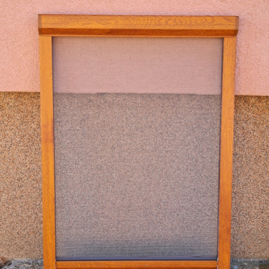 Alu rolo komarnik u boji zlatnog hrasta